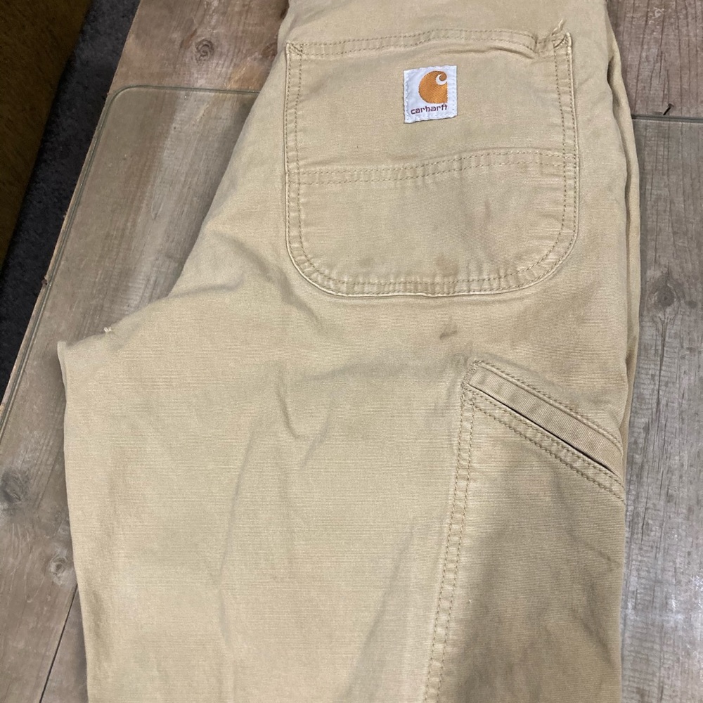 Carhartt  tan work pants